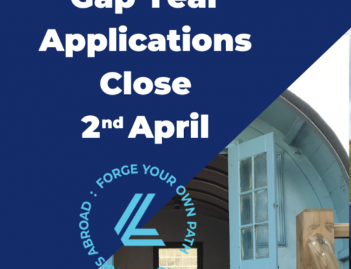 2025 LetzLive Gap Year applications close on 2 April